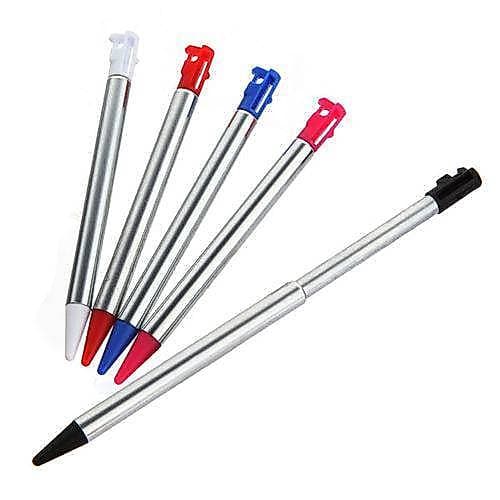 Caneta Stylus Retrátil Metálica Nintendo 3DS Normal