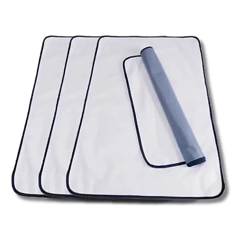 Kit 3 Protetor De Colchão Geriátrico Lavável 100x70 Cm Prático