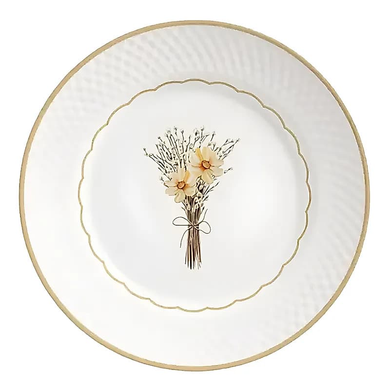 Prato Raso Huppert 29cm Cerâmica - Alleanza - Prato Sobremesa e Boleira