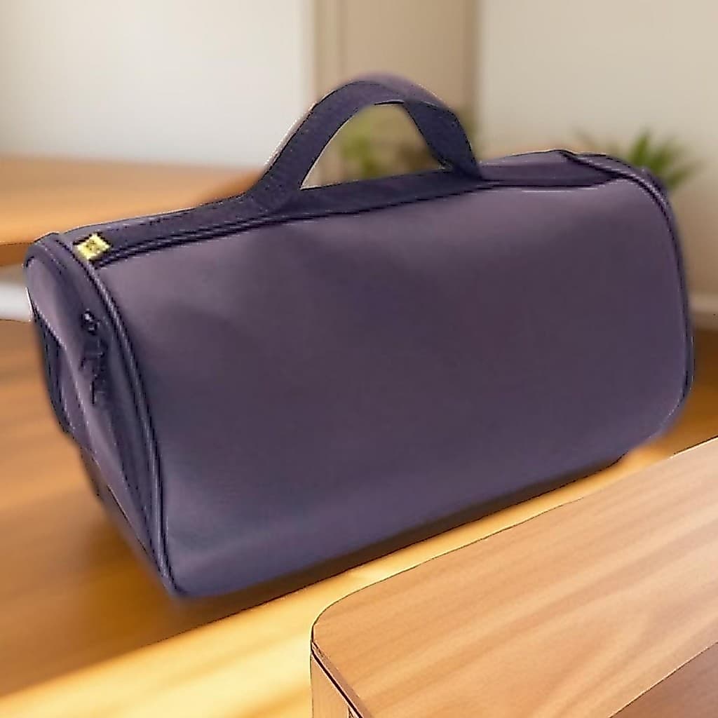 Bolsa Porta Vinho Triplo Wine Bag P/ 3 Garrafas Couro Preto