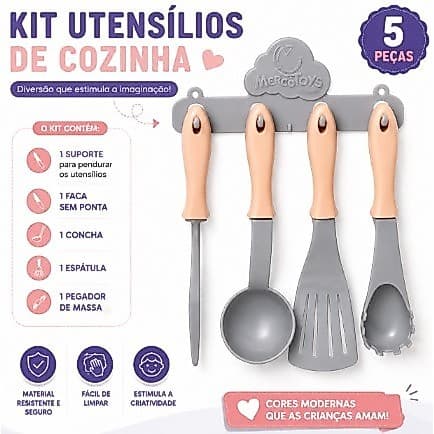 Utensílios baby-  Diversão na Cozinha