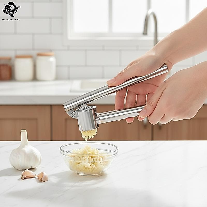 Prensa De Alho PFG , Espremedor Triturador De Cozinha À Prova De Ferrugem Premium Com Alça Ergonômica , Gengibre Boa Ade