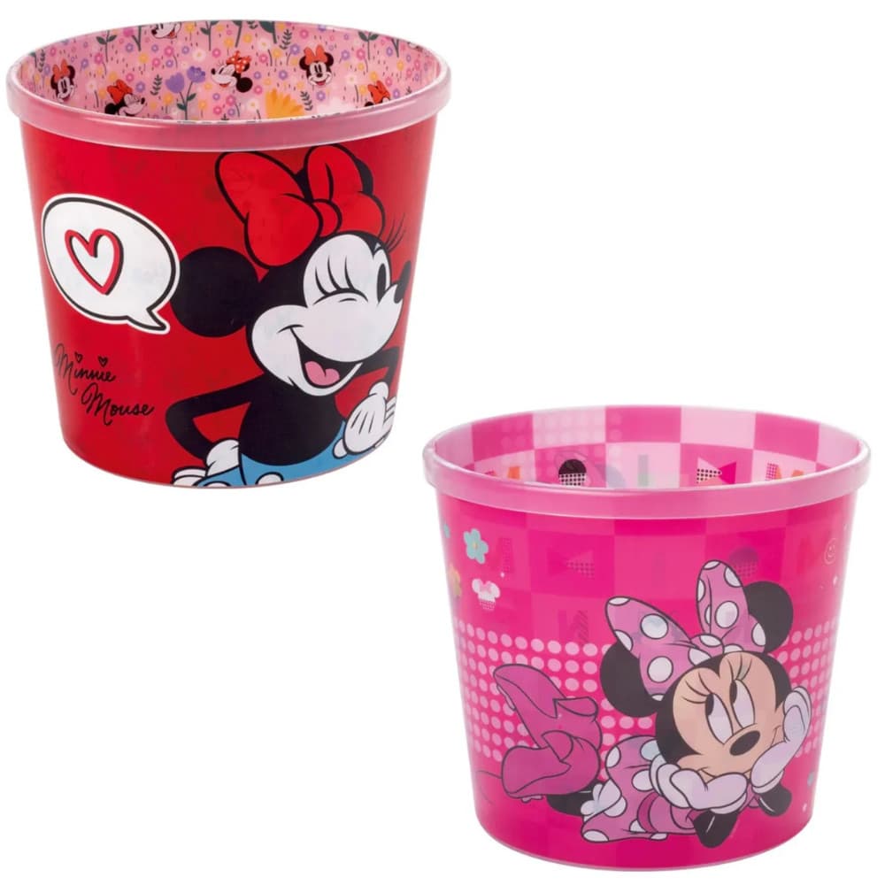 Balde Pipoca Super Decorado Minnie Mouse 2,1 L