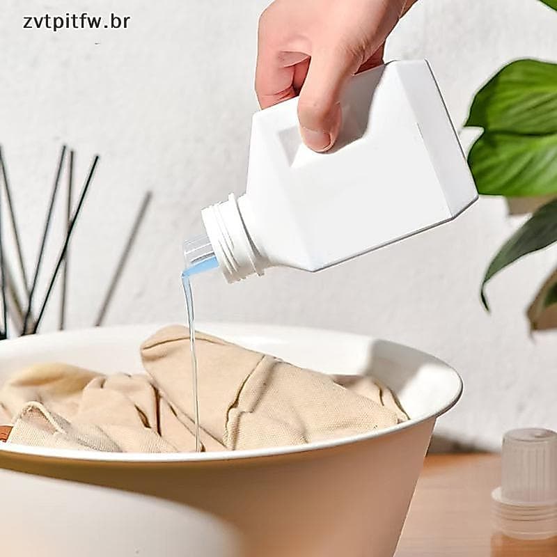 ZVT 400/600/1000 Ml Grande Capacidade Amaciante Doméstico Detergente Para Roupas Garrafas Recipiente De Armazenamento Sh