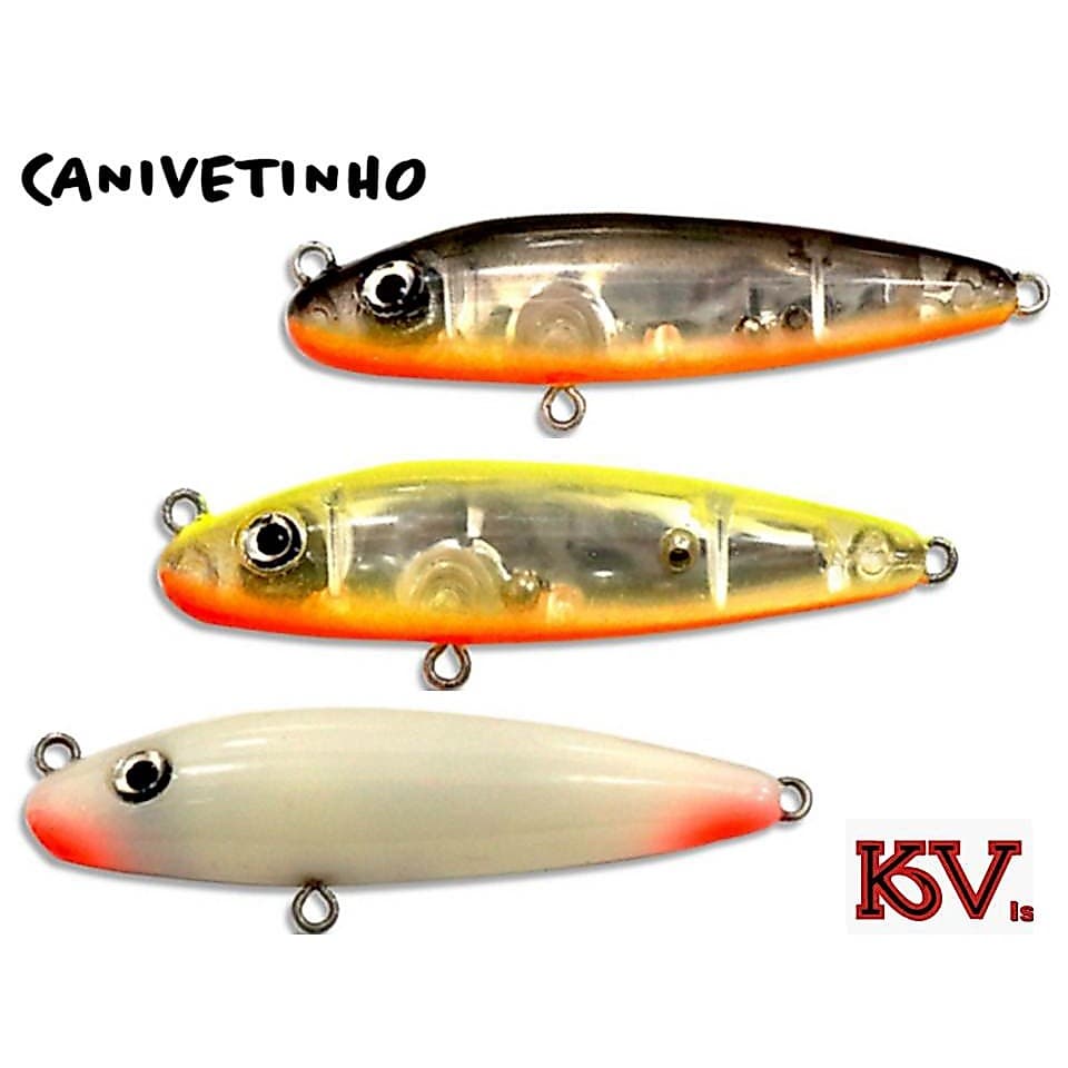 Isca Artificial Canivetinho Kv Meia Água Twitch Bait Tucunaré Robalo Traíra