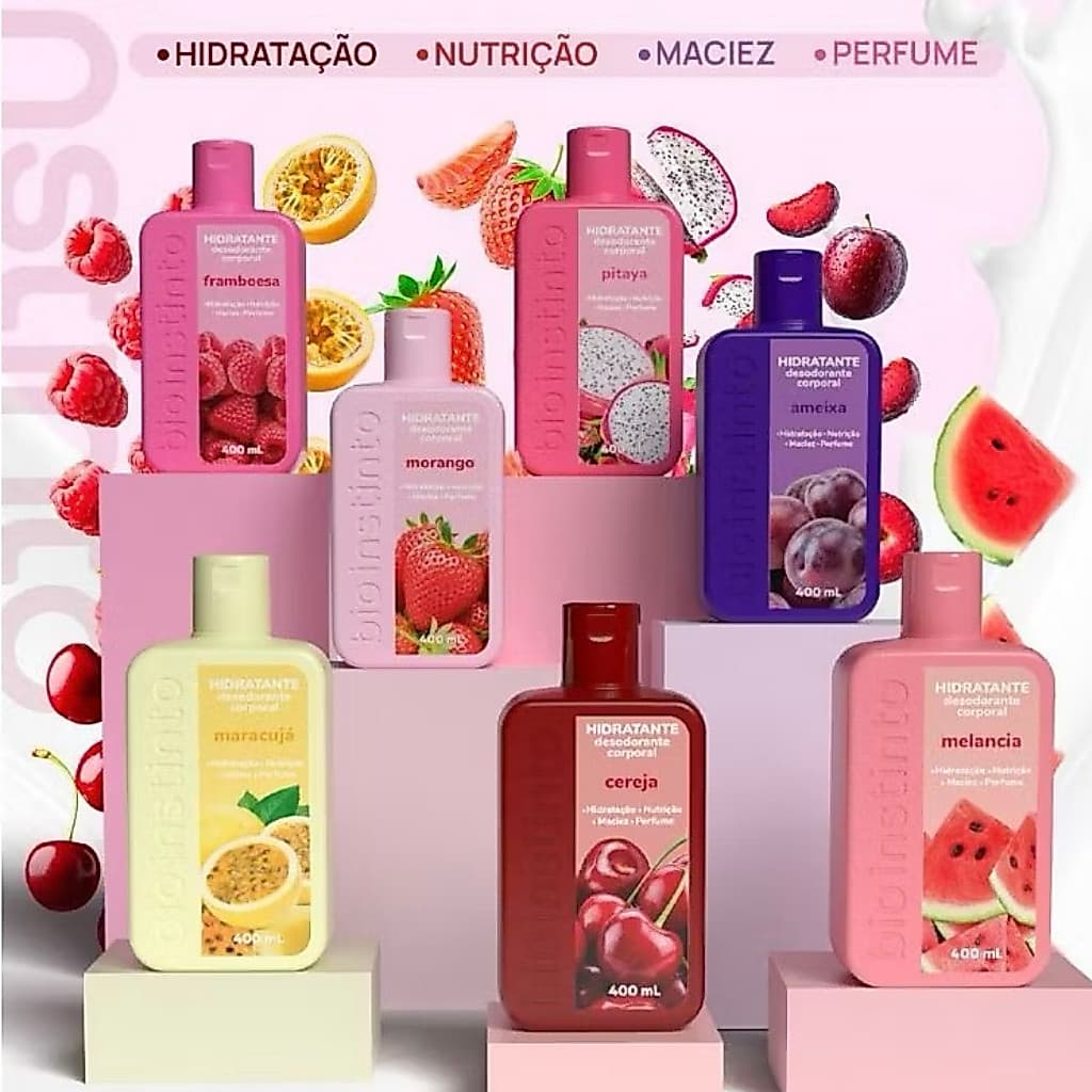 Hidratante Corporal Frutas Especiais - Lançamento Bioinstinto