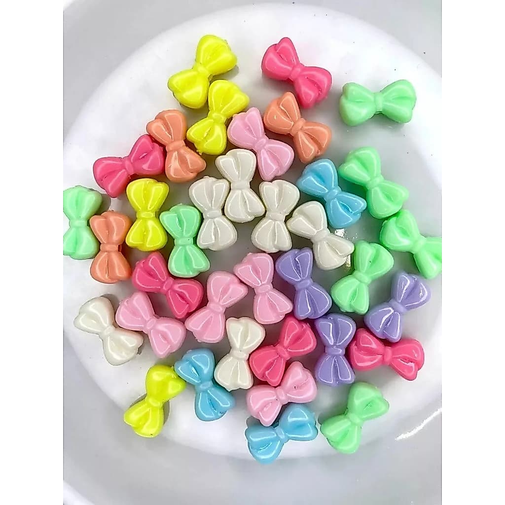 70 Pcs Coloridos Gravata-borboleta Miçangas Infantis C2-2-12
