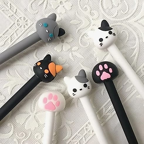 Caneta Ponta Fina Gatinho