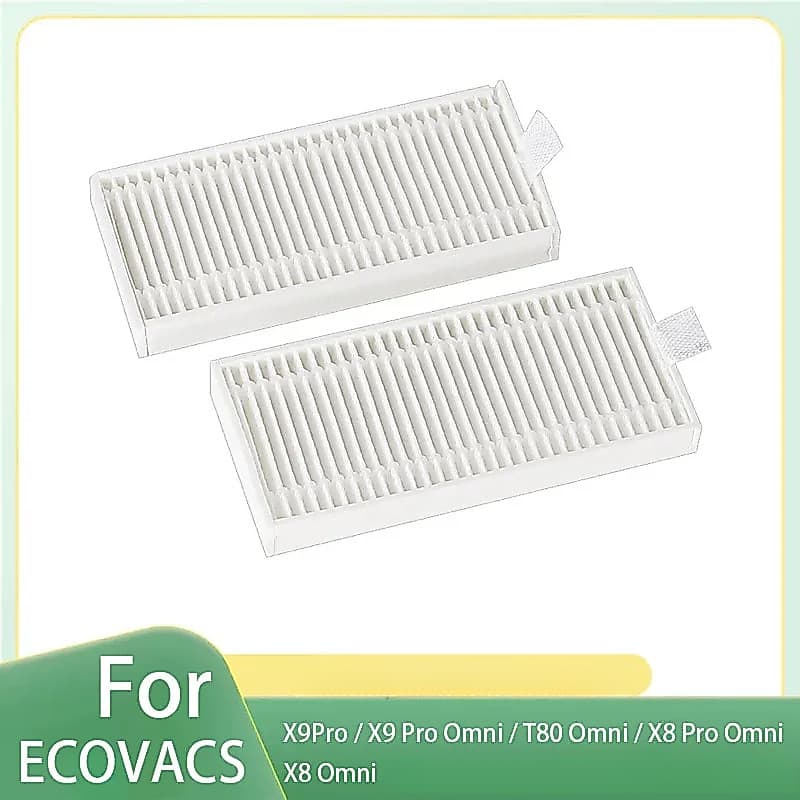 Filtros HEPA de Substituição Compatíveis com o Aspirador ECOVACS DEEBOT X8 Pro Omni