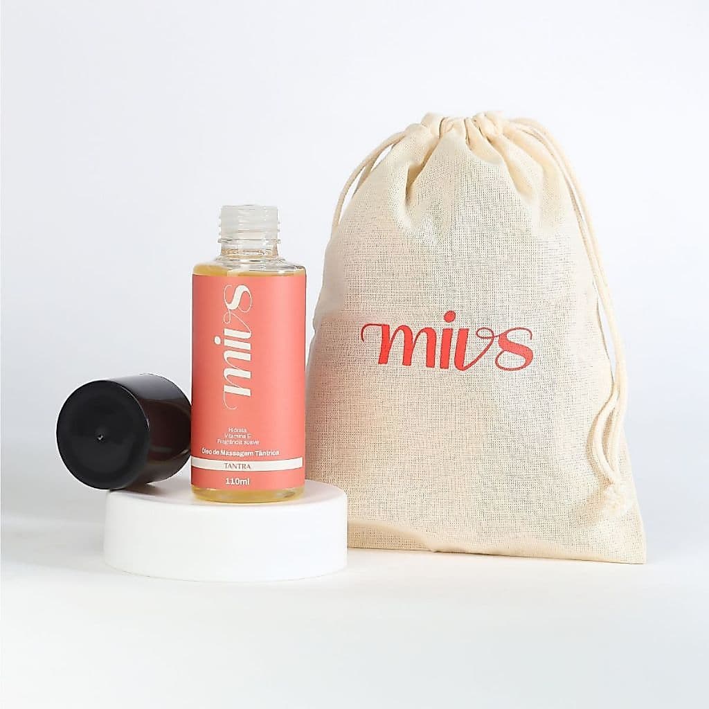 Óleo De Massagem Tântrica Relaxante E Suave Yoni Lingam Mivs 110ml