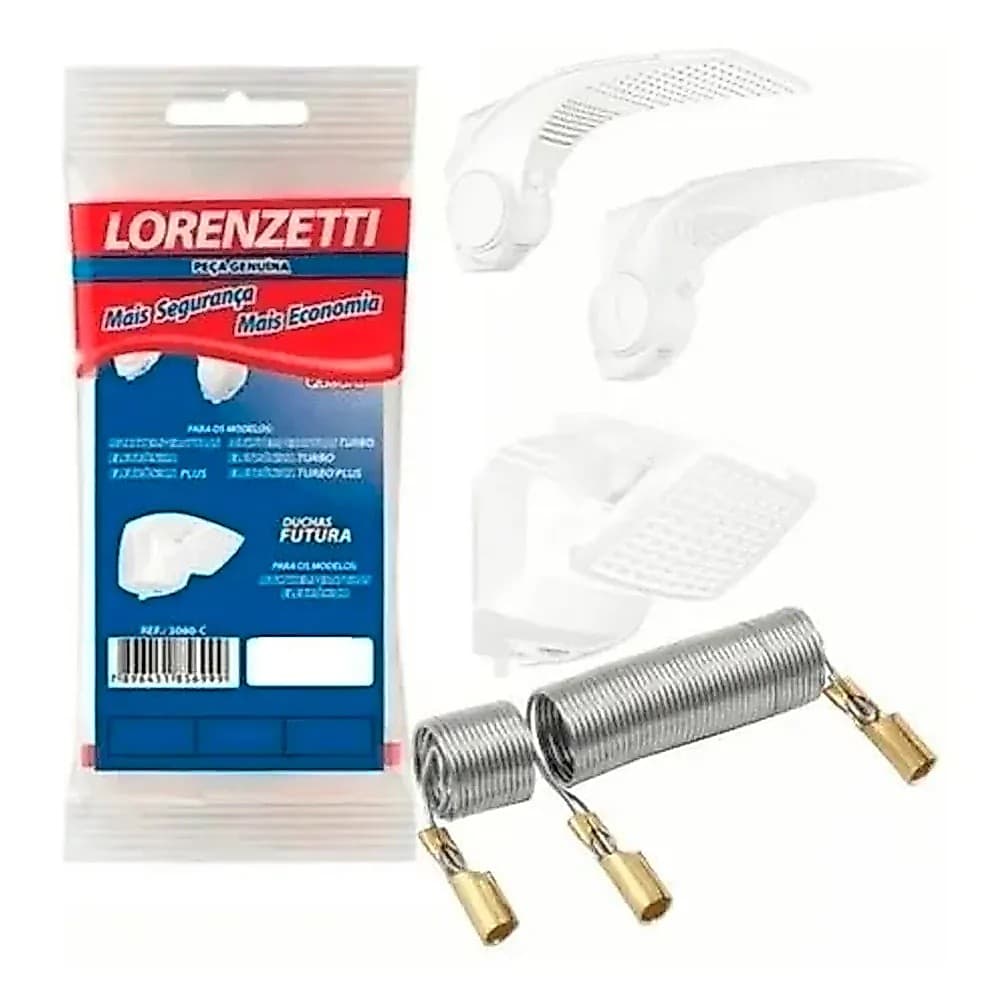 Resistência Lorenzetti P/ Ducha Duo Shower Quadra 7500w 220v