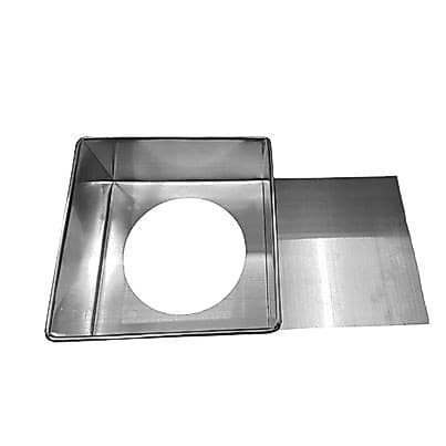 Forma Quadrada com Fundo Removivel 25x25x7 - 1 Unidade