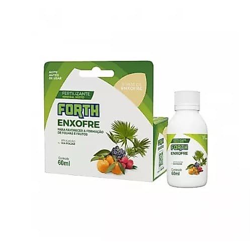 Forth Enxofre - Fertilizante - Folhas e Frutos - 60 ml