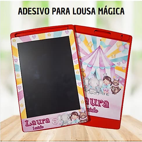 ADESIVOS PERSONALIZADOS PARA LOUSA MÁGICA 8.5pol