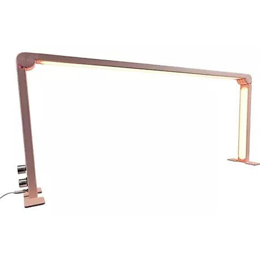 Luminária Led Dobrável Mesa Manicure Estética Cílios Rosa