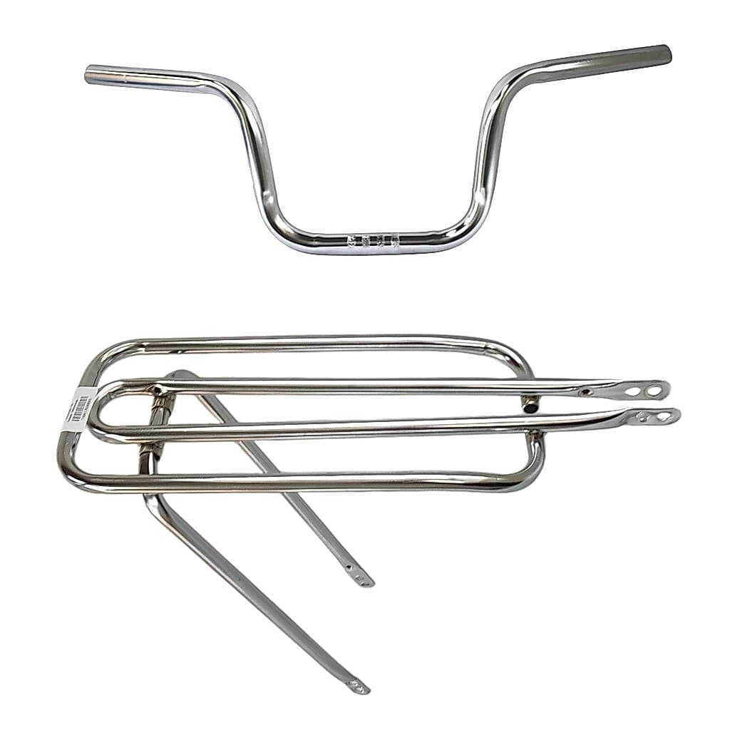 BAGAGEIRO GARUPA RETO BH FLY BIKE ARO 20 26 GUIDÃO CG 150 BIKE TIPO MOTO PARA BICICLETAS EM AÇO