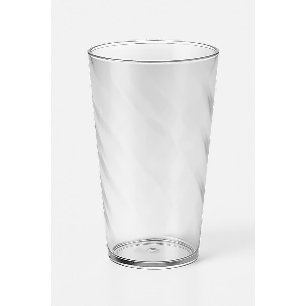 Copos Twister 600ml Caldereta em Acrílico Resistente PREMIUM - kit 10