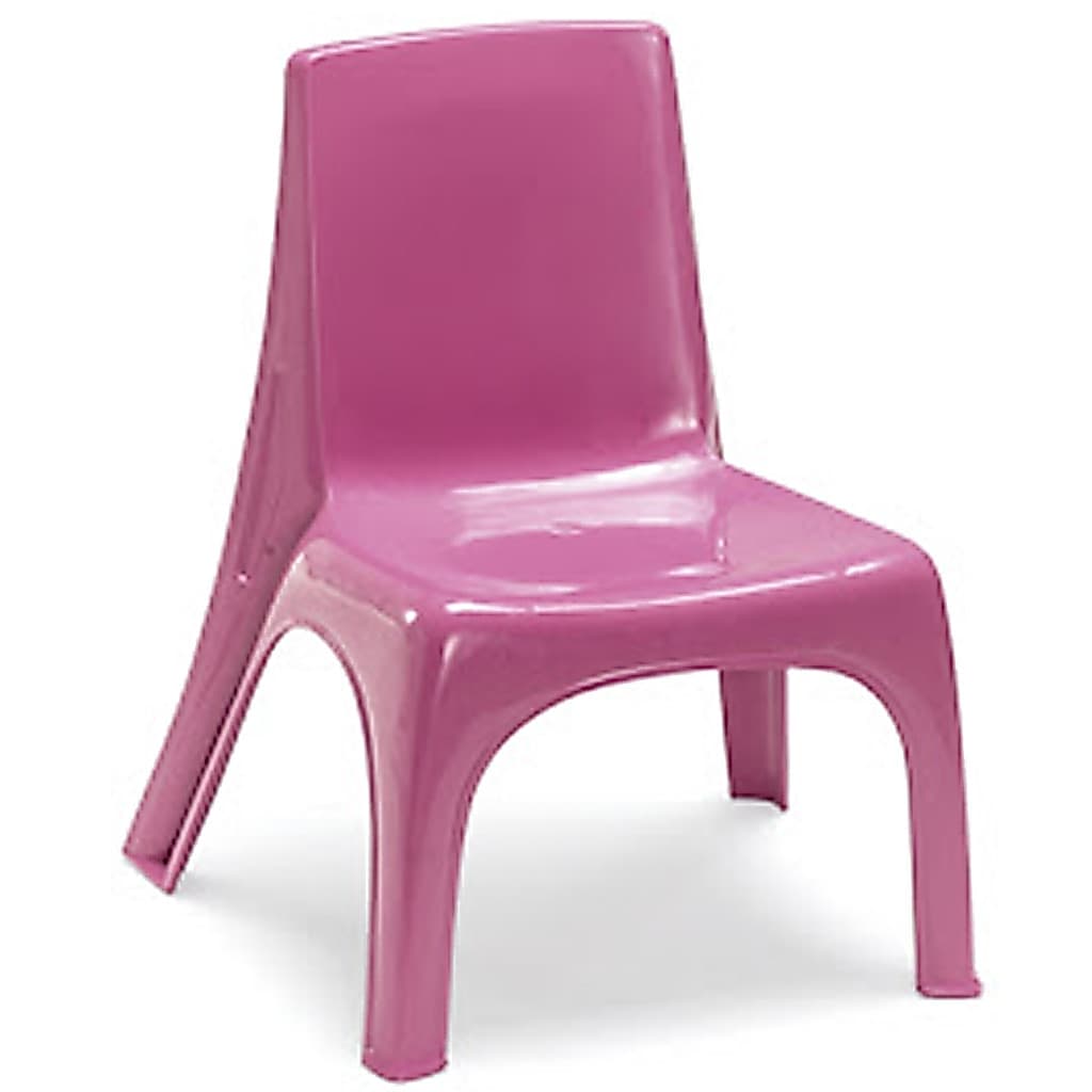 Cadeirinha Poltroninha Infantil Confortável De Plástico Rosa Crianças Casas Apartamentos