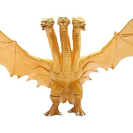 Godzilla King Kong Dragão De Três Cabeças Gorila Chimpanzé Dinossauro Warcraft Monstro Boneca Figura Modelo Brinquedo