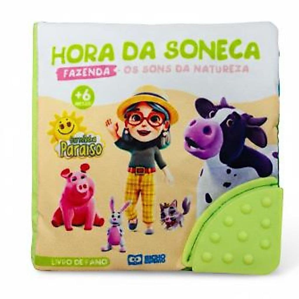 Livrinhos De Pano Hora da Soneca - Fazenda Sonhos da Natureza Historinhas Infantis