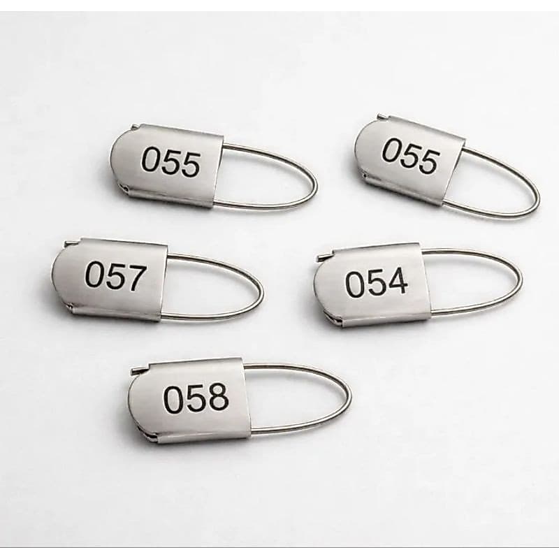 Anilhas para pintinhos e galinhas tipo cadeado a laser PCT com 15 UND.