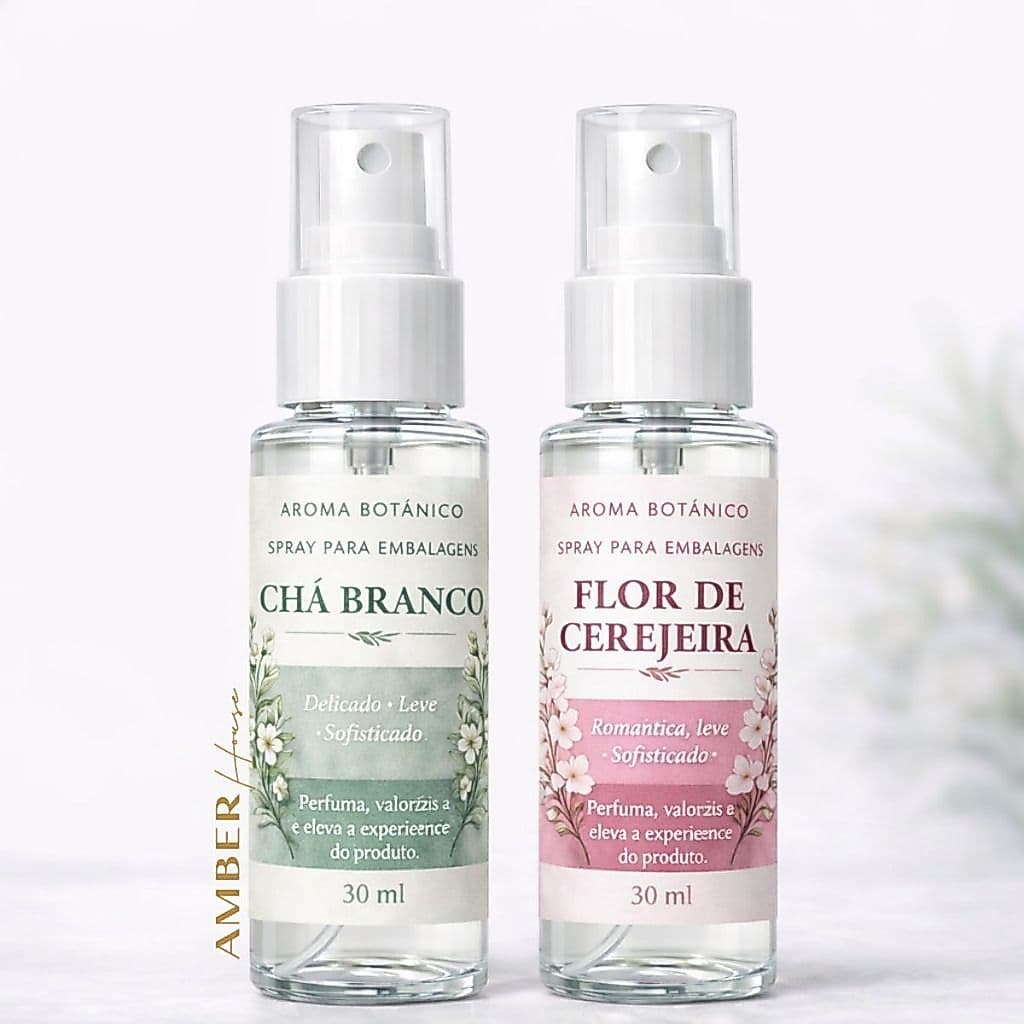 kit 2 Cheirinho para Embalagem Perfume Loja Roupas Ambiente Essência