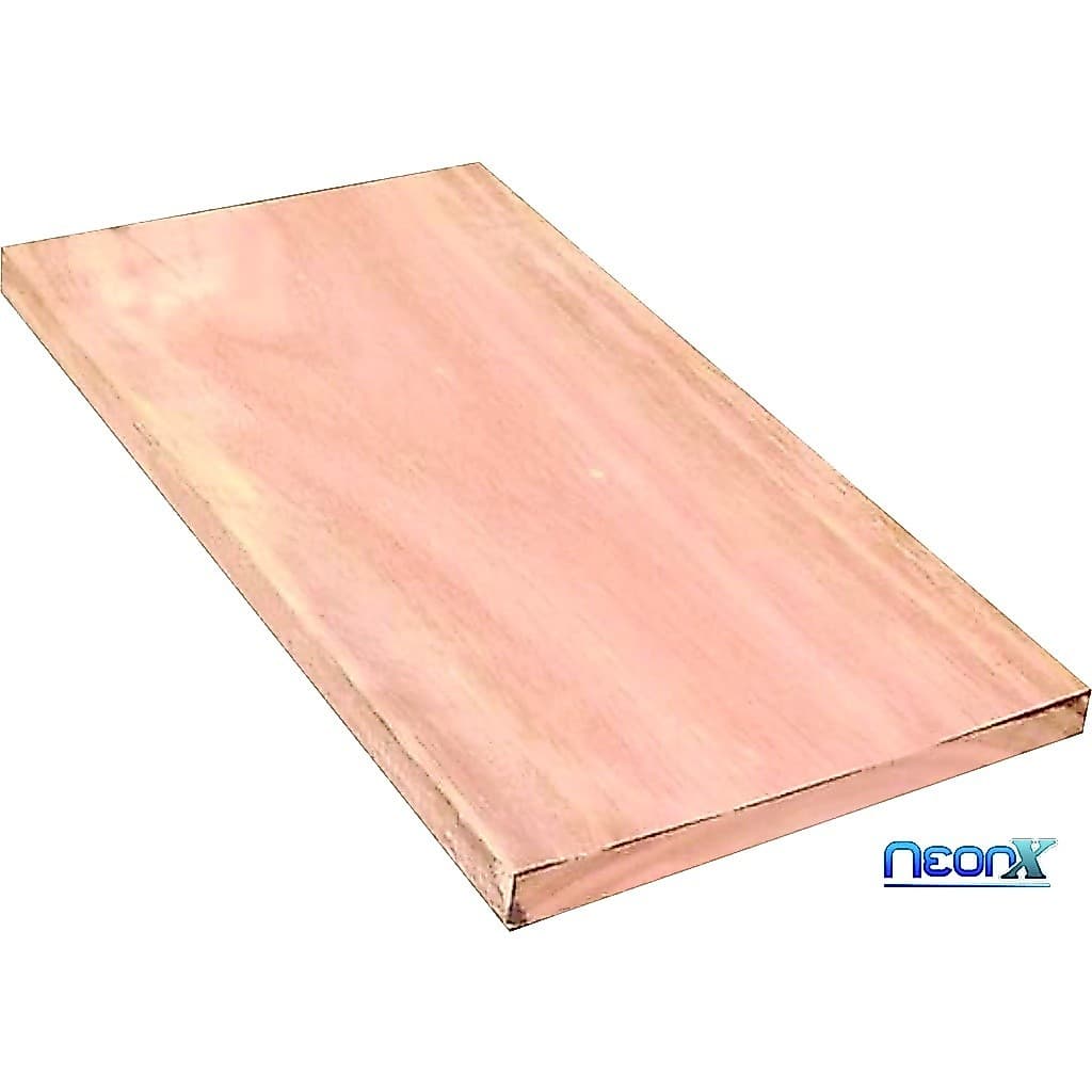 Tábua de Carnes Churrasco Queijos Legumes Verduras Pão 40x19 cm Reforçada Lisa NeonX