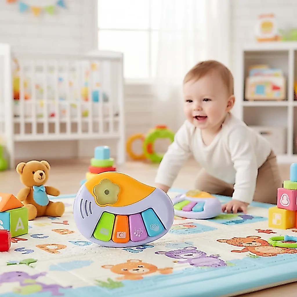 Piano Infantil Teclado Musical Educativo Brinquedo Baby