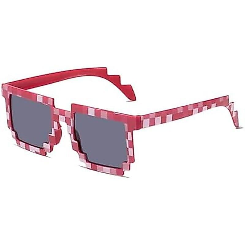 Óculos De Sol Pixel Novidade Da Moda Para Crianças & amp ; Adultos-Mosaico Engraçados Festa , Cosplay Diversão Diária ,