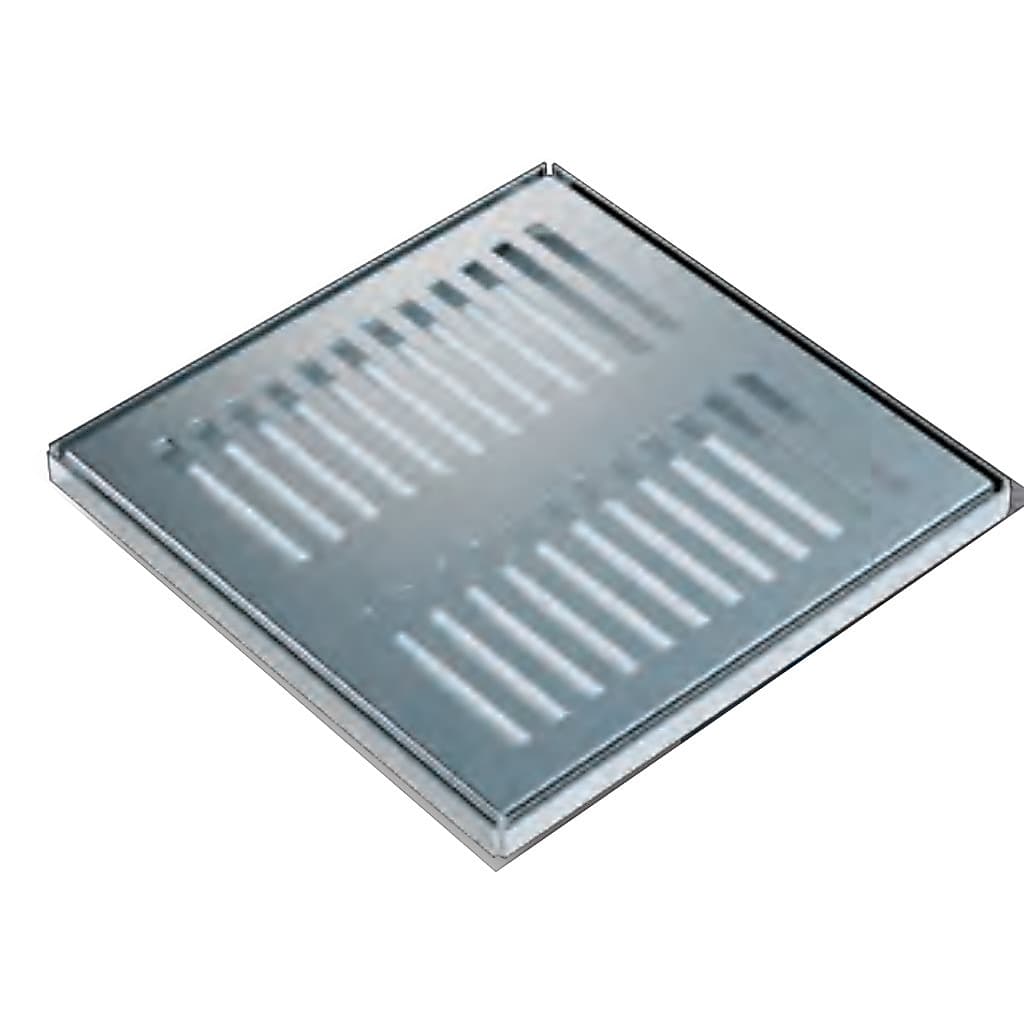 Ralo Classic Quadrada Inox Com Grelha 15X15 Selmetal