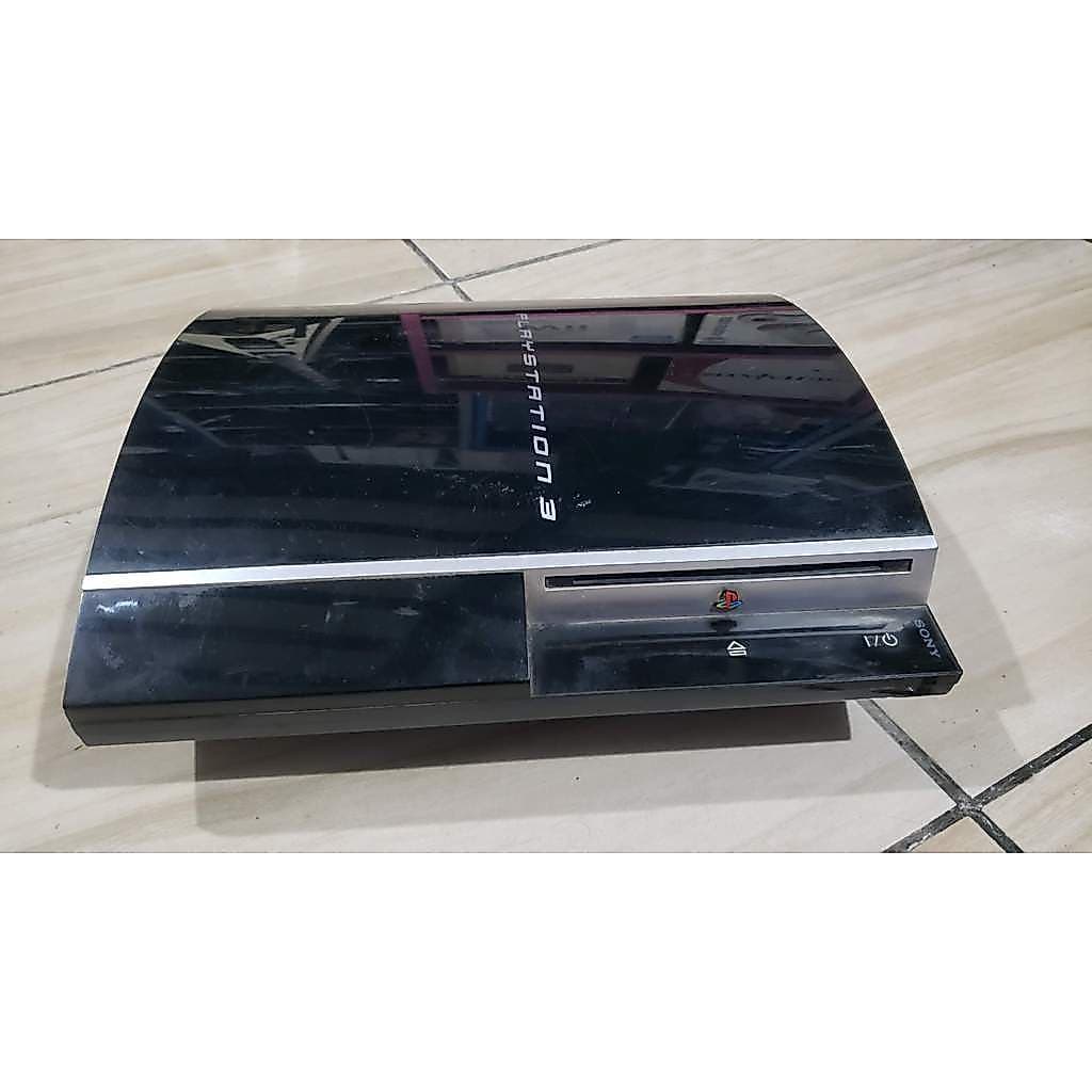 Playstation 3 Fat Liga E Depois De 1 Segundo Desliga! B678