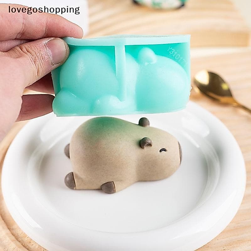 [lovego] 2025 Novo Molde de Silicone para Gelatina de Leite de Capivara, Acessórios para Confeitaria Caseira BR D1ZI