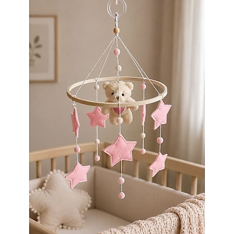 Mobile ursinha para berço quarto de bebê