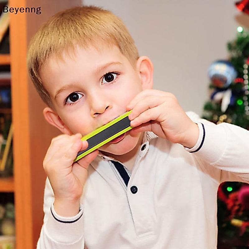 [BEN] Instrumentos Musicais 16 Furos Boca De Sopro Gaita Melódica Para Brinquedos Infantis BR