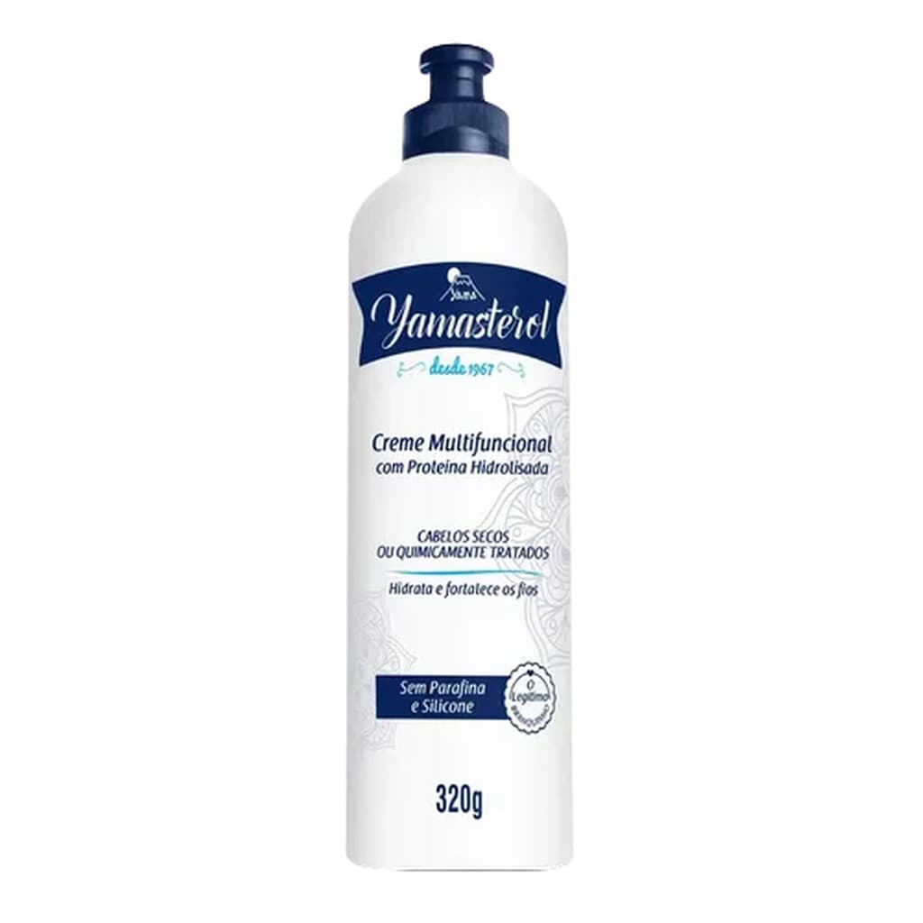 Creme Multifuncional Cabelo Secos Hidratação Yamasterol 320g