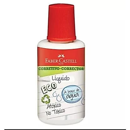 Corretivo Líquido Faber Castell Eco 18ml Imperdivel