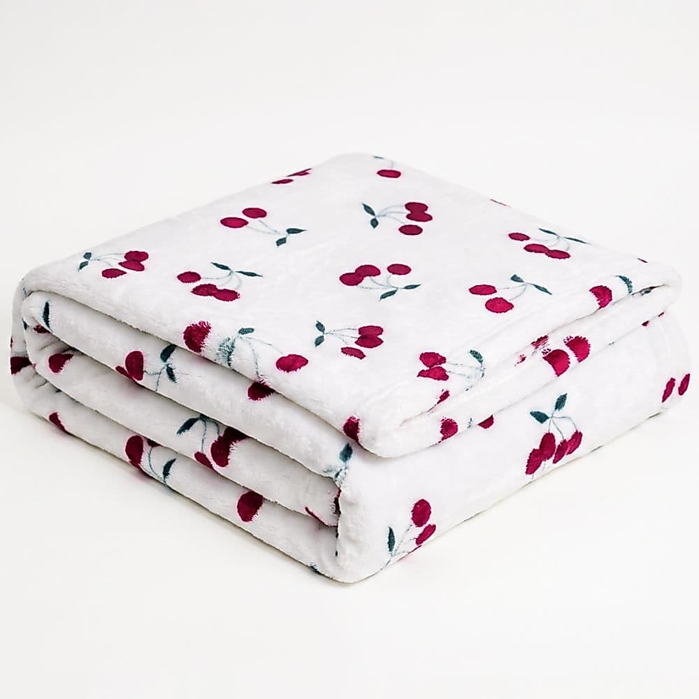Cobertor Manta Super Soft Estampada Cerejinha
