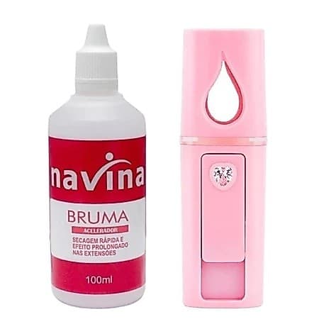 Kit Nano Mister + Bruma Navina Alongamento Cilios Lash