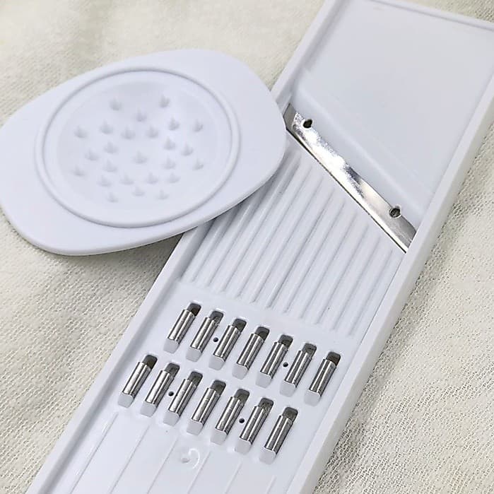 Descascador 24x7.8cm Cortador Ralador Para Legumes Saladas Dupla Face Keita