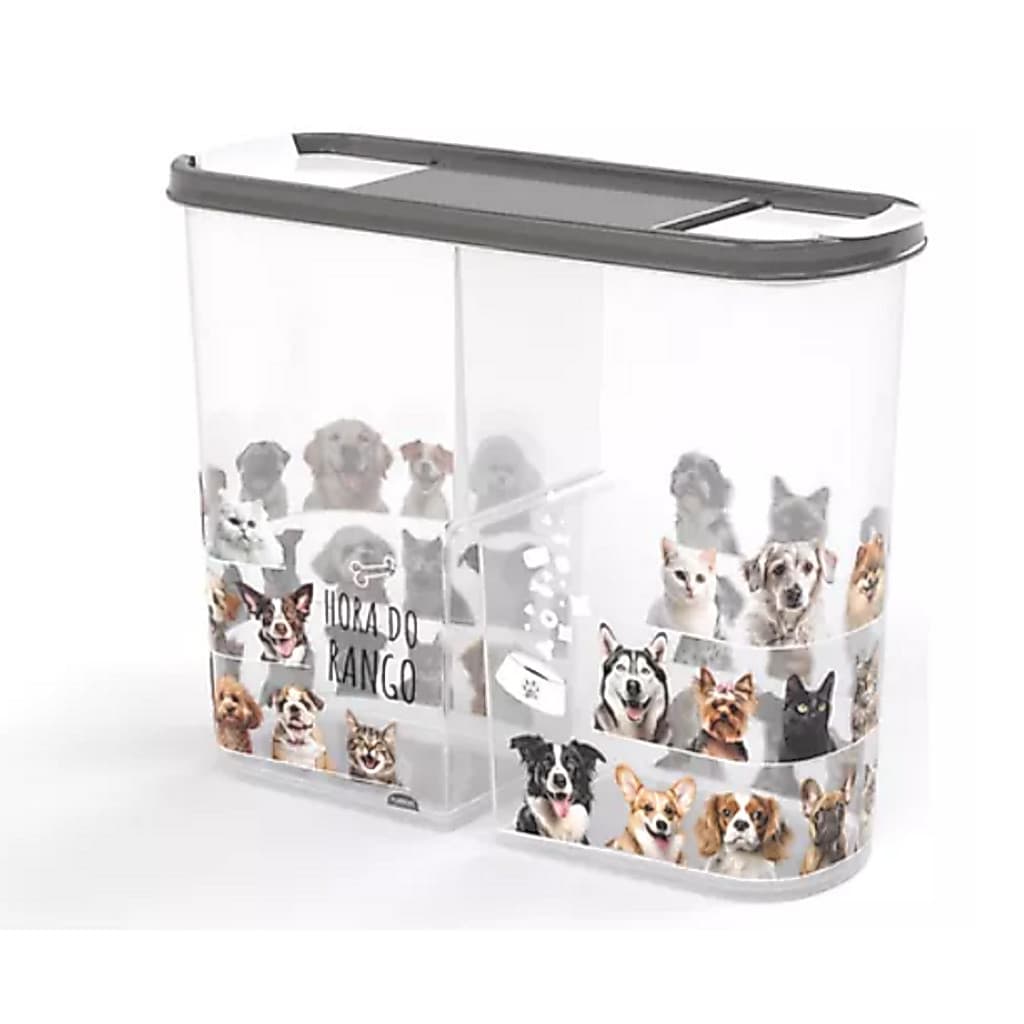 Porta Ração ou petisco para seu pet estimação cachorro e gatos -Animal REF 23