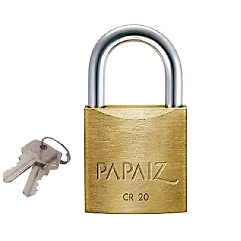 Cadeado Papaiz, Feito com materiais de alta qualidade, oferece resistência e durabilidade