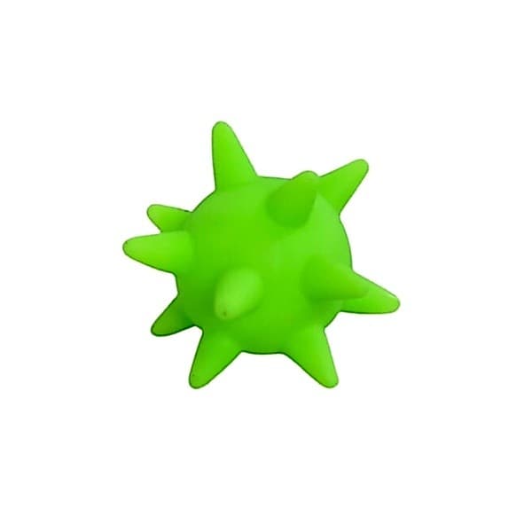 Bolinha Bola Cravo Anti Stress Vinil Para Pets Cachorro Com Apito