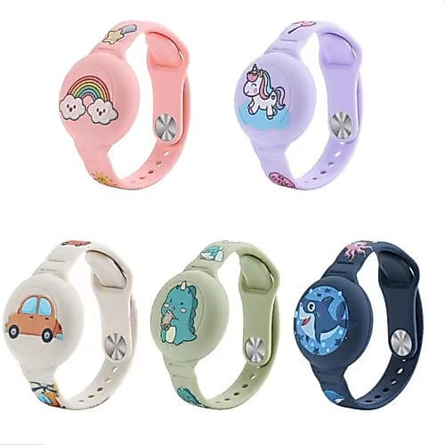Pulseira Infantil Para Airtag À Prova Dágua Impermeável