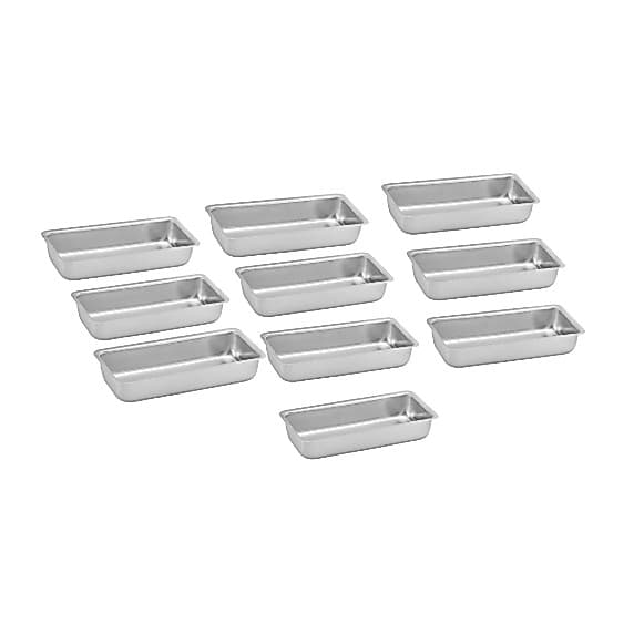 Kit com 10 peças Assadeiras Retangular Pão nº1 - Estamparia Leste