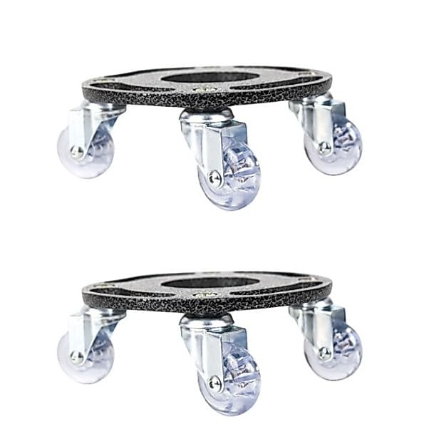 Kit 2 suportes Para Vasos 30cm - Rodas De Gel