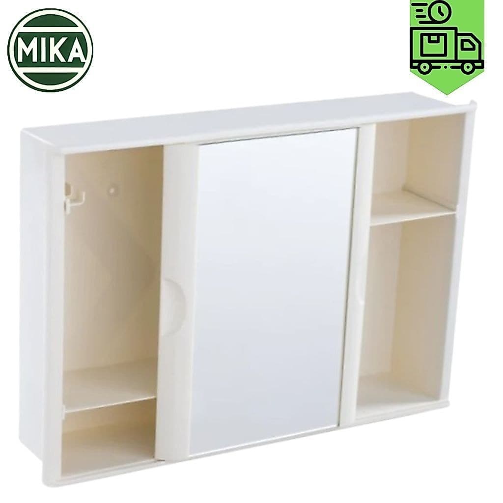 Armario Banheiro Astra 28.4 x 40.8 x 9.5 Branco c/Porta de Correr A21