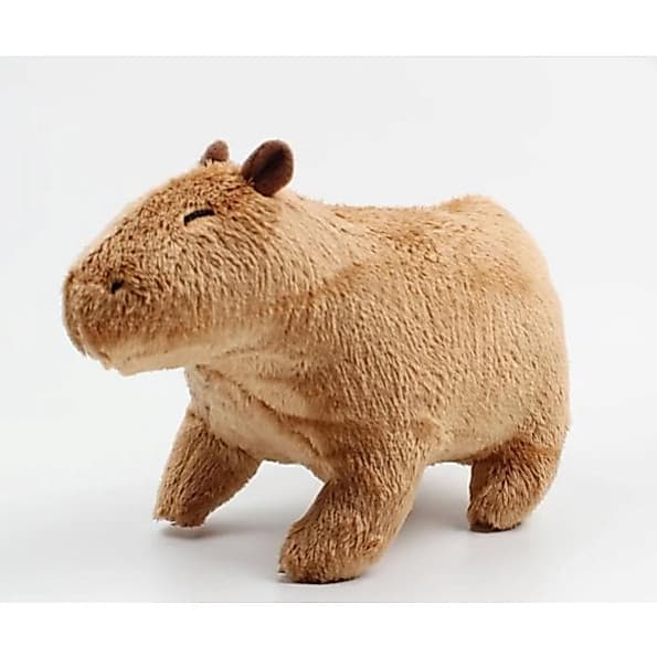 Capivara FILÓ 30 cm Fofinha de Pelúcia Antialérgica e Maaais Cheinha