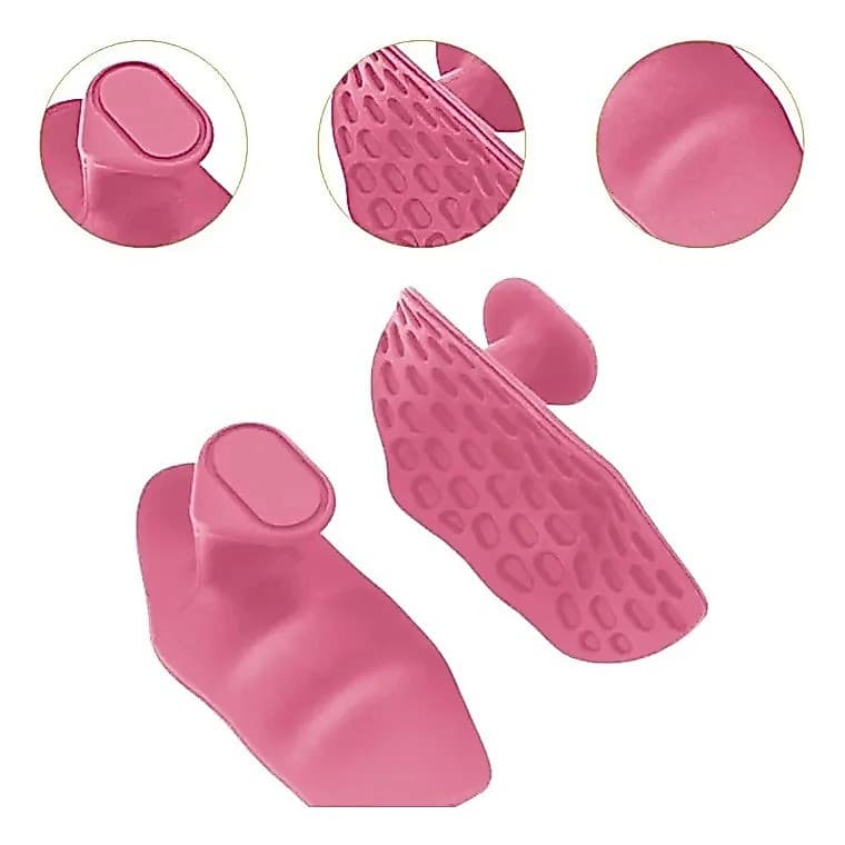 Pegador Maxgrip de Borracha Antiderrapante para Musculação.
