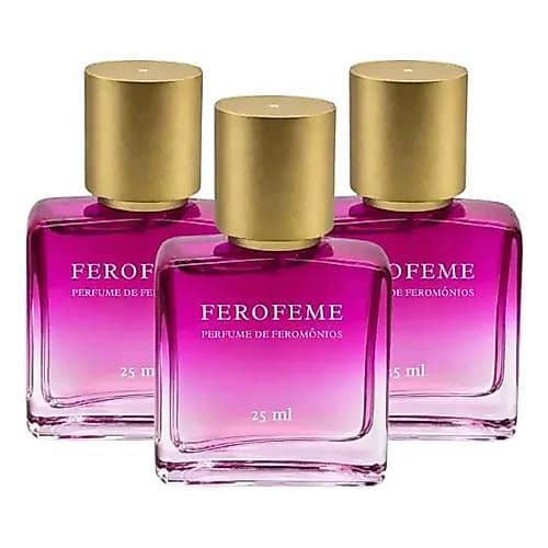 3 Ferofeme Perfume Feminino Sedutor