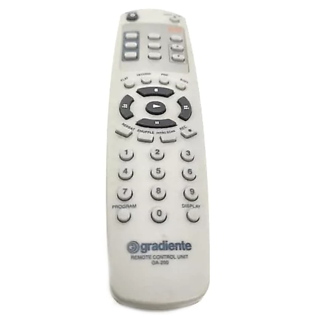 Controle Original Som Gradiente Ga-200 As-200 Ga200 As200